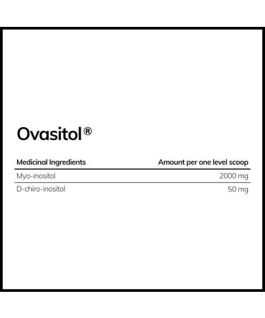 Theralogix Ovasitol Myo-Inositol & D-Chiro Inositol Powder 90 Day Supply | Optimal 40:1 Ratio | Support for PCOS Fertility & Menstrual Health for Women - Buy Online on GoSupps.com