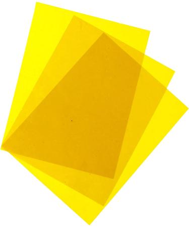 Hygloss 96 Pack Colored Cellophane Sheets - 8.5x11 Inch Transparent Paper for Crafts - Blue, Red, Green, Orange, Pink, Yellow - Plastic Cellophane Wrap - Buy Online on GoSupps.com