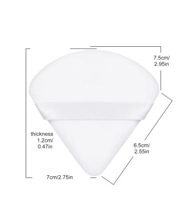 Buy Pink Triangular Facial Puff | Reusable Cotton Makeup Tool for Flawless Beauty - Buy Online on GoSupps.com