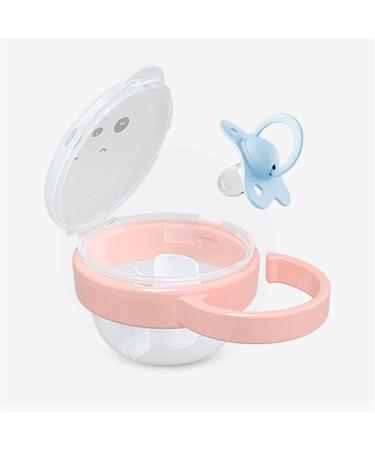 Injuv Pacifier Cover & Holder | Clear Nipple Storage Box for Baby Travel | Universal Pacifier Accessories - Buy Online on GoSupps.com