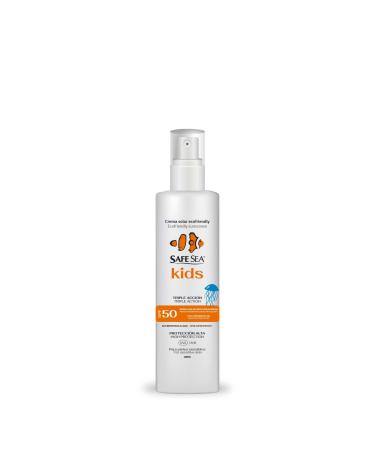 SAFE SEA SAFE SEA - Sting Sun Spray Jelly SPF 50 Vegan Formula High Water Resistance High Protection for Children Ingredients Suitable for Sensitive Skin 100 ml