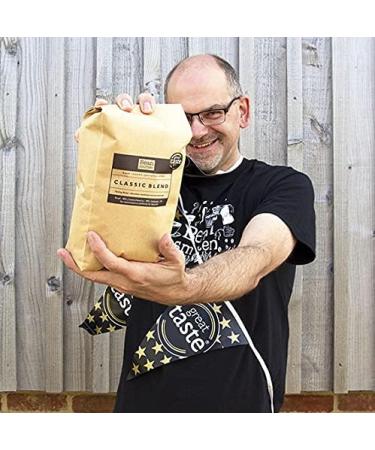 Bean Smitten Classic Blend Coffee Beans 1kg | Medium Roast | Great Taste Award Coffee 3 Star Winner | Freshly Roasted 100% Arabica Coffee - Buy Online on GoSupps.com