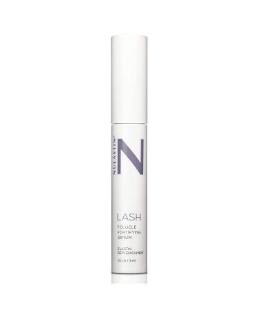 NULASTIN Lash Serum - Follicle Fortifying Conditioner | Eyelash Enhancers Treatment with Elastin  Promotes Appearance of Fuller, Thicker Looking Lashes, Safe for Extensions 0.1 Ounce