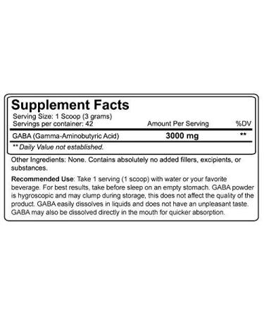 Buy Unflavored GABA by Nutrakey | Premium International Shipping | Best Price & Quality - Buy Online on GoSupps.com