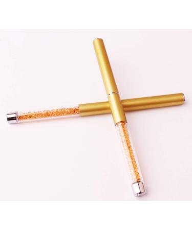WOKOTO Nail Art Flat Painting Brush - Acrylic Handle for Gel Nails - Salon Quality Polish Tool - Buy Online on GoSupps.com