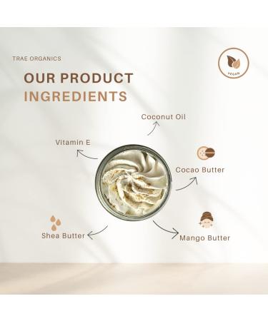 Butter Baby Whipped Body Butter 9oz | All-Natural Shea Butter & Vitamin E Moisturizing Cream - Buy Online on GoSupps.com