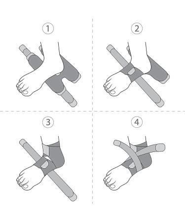Breathable Ankle Brace for Women & Men - Strong Support & Protection, Adjustable Compression for Sprained Ankle - Pink & Black - Buy Online on GoSupps.com