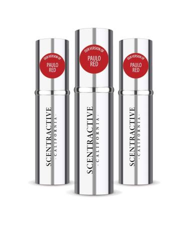 CA Perfume Impression of R. Lauren Paulo Red For Men Replica Version Fragrance Dupes Concentrated Long Lasting Eau de Parfum Spray Refillable Atomizer Bottle 0.17 Fl Oz/5ml-X3 R. LAUREN PAULO RED IMPRESSION 0.51 Fl Oz (Pack of 1)