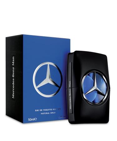 Mercedes-Benz Man - Elegant Fragrance With Sensual Floral Woody Notes - Mesmerize The Senses With Original Luxury Men s Eau De Toilette Spray - Endless Day Through Night Scent Payoff - 1.7 OZ Woody and Fruity Scent 1.7 Ounce (Pack of 1)