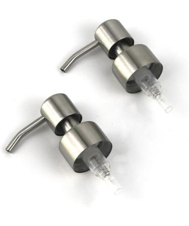 Unomor 6 Pcs Stainless Steel Cream Pump Heads - Bottle Accessories & Press Pumps for Easy Dispensing - Buy Online on GoSupps.com