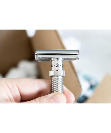 Buy REX KONSUL Adjustable Double Edge Safety Razor | Marine Grade Stainless Steel | REX Supply Company - International Shipping Available - Buy Online on GoSupps.com