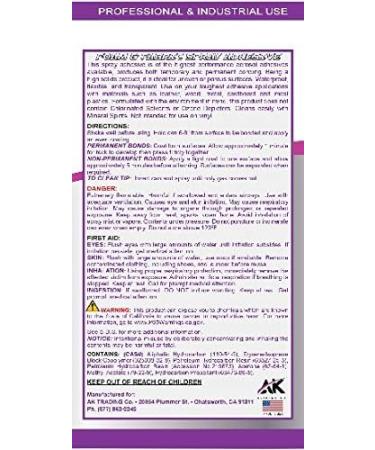 AK Trading Professional 12-Ounce Spray Adhesive for Acoustic Panels & Upholstery - Multipurpose Fabric Glue - Buy Online on GoSupps.com