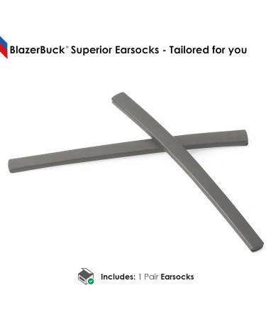 BlazerBuck Replacement Ear Socks for Oakley Tincup OX3184 & OX5099 Glasses - Grey | International Shipping Available - Buy Online on GoSupps.com