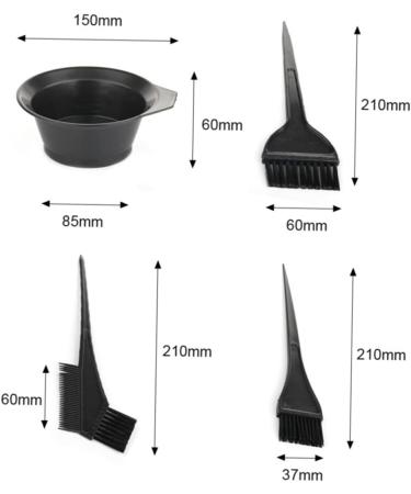FOMIYES 4 Sets Tools Baking Oil Hair Comb - Buy Online on GoSupps.com