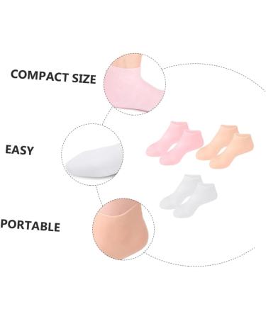 minkissy 3pairs Moisturizing Socks Exfoliating Socks Anti-Cracking Foot Covers Womens Socks Moisturizing Sock Ladies Socks Protective Moisturizing Sock Foot Protective Socks Sebs - Buy Online on GoSupps.com