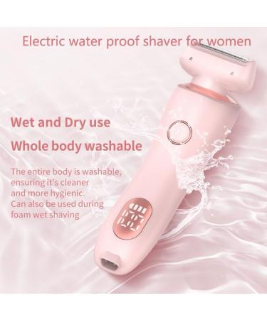 Duskofficial Razor Livora Silkglide Pro Razor Glide Pro 3.0 Razor Dusk Glide Pro Shaver 2 In 1 Electric Waterproof Shaver Razors Bikini Trimmer For Women Wet & Dry (Pink) - Buy Online on GoSupps.com