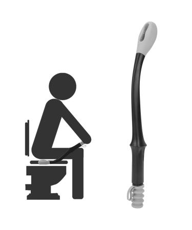 Toilet wiping aid long handle reach comfort bottom wiper self-wiped assistant for an independent everyday life household toilet aid tool for older pregnant women 15.7 inches (gray) - Buy Online on GoSupps.com