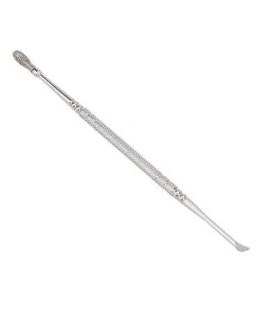 Stainless Steel Ear Wax Remover Spoon with Double Head - Ergonomic Design for Itch Relief - Buy Online on GoSupps.com