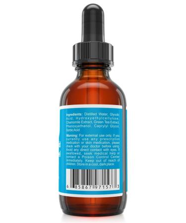 Glycolic Acid 30% Gel Peel with Chamomile and Green Tea - Professional Grade Chemical Face Peel for Acne Scars, Wrinkles & Fine Lines - 1 fl oz - Buy Online on GoSupps.com