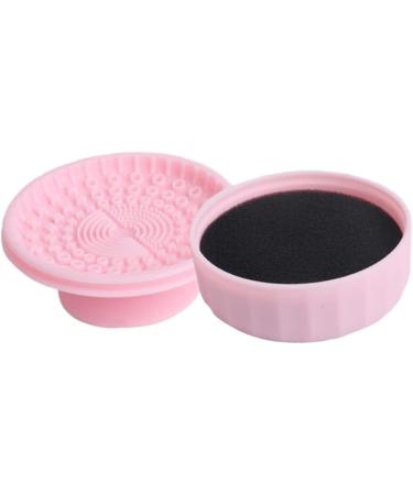 Beaupretty Makeup Makeup Brush Cleaning Box Makeup cleaning brush scrubber silicone cleaner for makeup cosmetic brush cleaning mat makeup brush mat cleaning supplies foldable Silica Brush - Buy Online on GoSupps.com