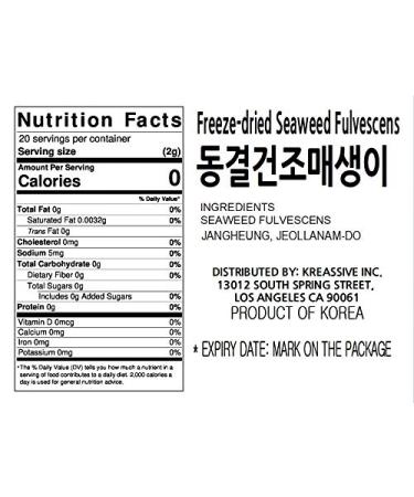 Dried Seaweed Cubes  20 PIECE  Preserved Seaweed Fulvescens  Low Carb  High Protein  Vegan Soup  Freeze Dried for Long Storage - Buy Online on GoSupps.com