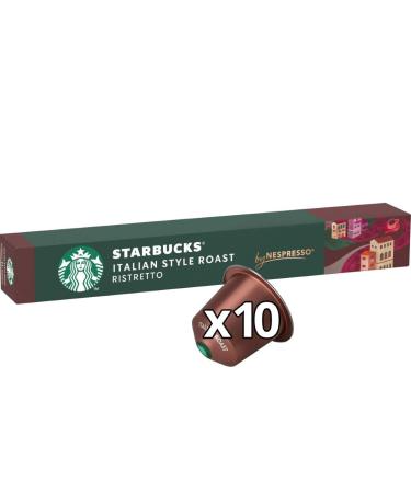 Starbucks Italian Style Roast by Nespresso - Dark Roast Coffee Capsules (80 Count) | Premium Italian Coffee - Buy Online on GoSupps.com