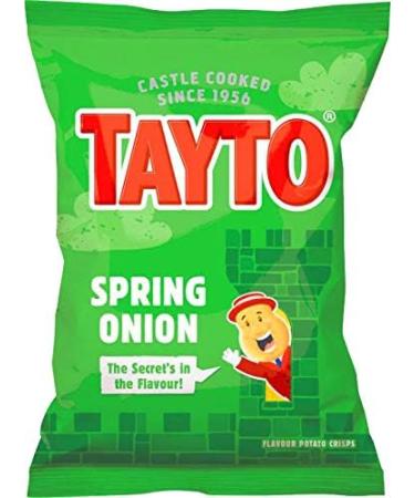 Tayto Spring Onion (10 x 25g Bags) - Buy Online on GoSupps.com