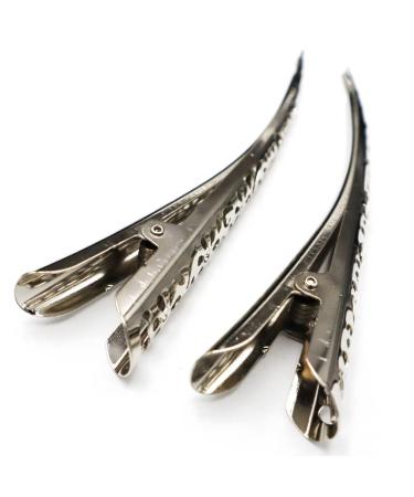 4 Pack Strong Alligator Metal Hair Clips - Large Duckbill Clips for Women & Girls - Buy Online on GoSupps.com
