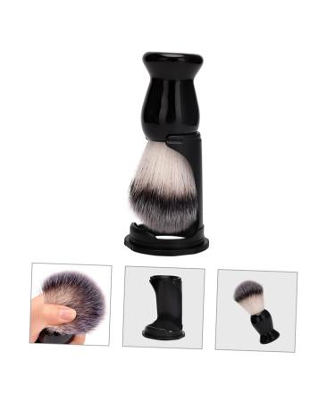 Didiseaon Beard Brush Set - Wooden Handle Shaving Brush & Stand for Men | International Shipping Available - Buy Online on GoSupps.com