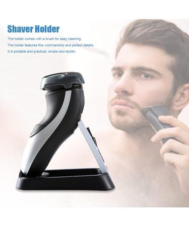 Electric Razor Holder | Foldable Shaver Storage Stand with Drain Holes - Home Bathroom Organizer for Men - Buy Online on GoSupps.com