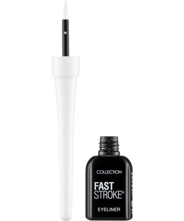 Collection Cosmetics Fast Stroke Eyeliner 4ml - Quick Drying Formula - White - Buy Online on GoSupps.com