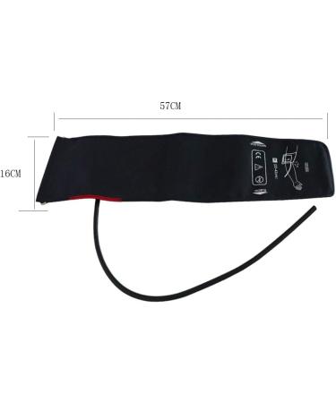 Buy Adult Extra Longer Manual Blood Pressure NIBP Cuff (22-42 cm) | Single Tube with Gauge & Bulb - Dark Blue - Buy Online on GoSupps.com