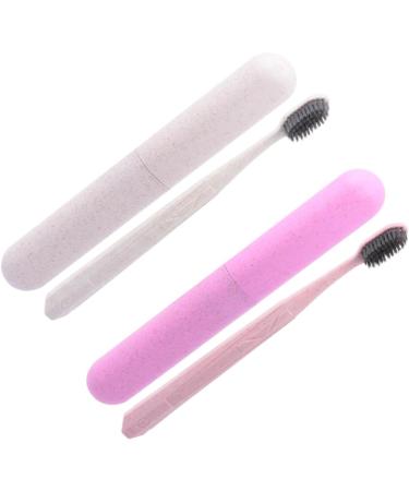 Mobestech 6 Pcs Toothbrush Set - Eco-Friendly Toothbrushes & Toothpaste for Home Use - Buy Online on GoSupps.com