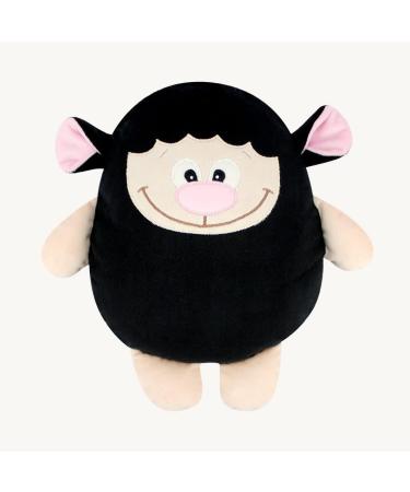 39.5x29.5 inch Black Short Pile Plush Fabric for Sewing & Plushies - 1/16 inch Pile Length - Buy Online on GoSupps.com