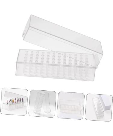 Box Grinding Head Storage Box Nail Drill Bit Holder Nail Tech Supplies Nail Art Nail Bit Holder Stand Nail Supplies for Nail Techs Nail Drill Bits Nail Kit Manicure Kit Abs - Buy Online on GoSupps.com
