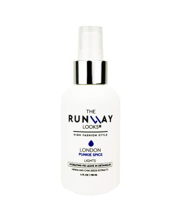 Punkie Spice Leave-In Detangler with Henna and Chia Seeds Extracts Hydrating Fix Formula Knot-Free & Radiant Hair (4oz)