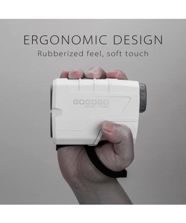 GoGoGo Sport Vpro Golf Rangefinder 900 Yards Slope Laser Range Finder - Pinsensor - 6X Magnification - Buy Online on GoSupps.com
