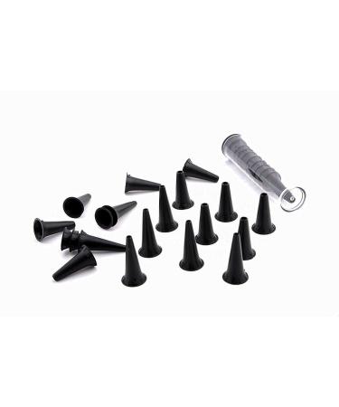 Cynamed Otoscope Cover Otoscope Specula Tips Plastic Speculum Disposable Pack of 50 2.5/3.5 mm Disposable Otoscope Covers