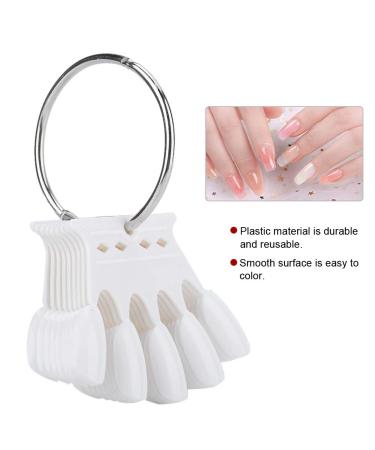 50 Nail Art Exercise Tips - 4 Color Display Mani Polier Gel Polish Sticks | Perfect Nail Color Card Tool - Buy Online on GoSupps.com