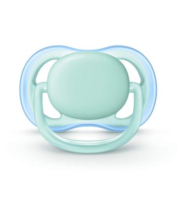 Philips Avent Ultra Air Pacifier 0-6 Months Blue/Green 2 Pack | SCF244/20 - Buy Online on GoSupps.com