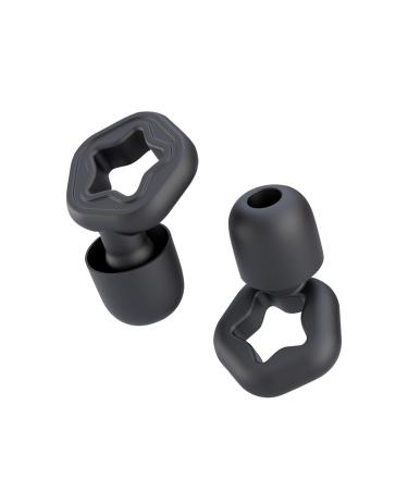 Silicone earplugs anti-noise for sleeping sound insulation earplugs for noise reduction earplugs for swimming earplugs for anti-noise mute| 3 Colors&3 models(Black) Black/White/Pink Small