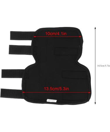 Dog Front Leg Braces Canine Compression Wraps Pet Knee Pad Dog Elbow Protector with Reflective Straps Help with Ligament Injuries Sprains and Loss of Stability Caused by S (Pack of 1) - Buy Online on GoSupps.com