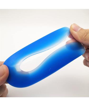 Silicone Heel Inserts for Pain Relief | Comfort & Shock Absorption | Large U-Shaped Blue Edge - Perfect for Women s Achilles Treatment - Buy Online on GoSupps.com