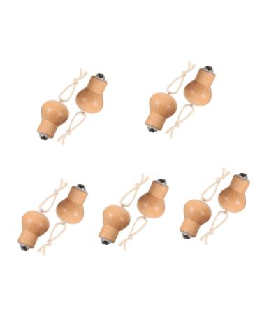 minkissy 10 Pcs Massager Body Massage Tools Walker The Tools Bulbs Face Tool Facial Tool Skincare Face Care Supply Skin Care Tool Eye Care Massage Roller Household Light Bulb Beech 5.00X4.00X2.00CMx5pcs As Shownx5pcs