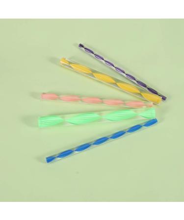 SUPVOX 8pcs Dotting Rods Acrylic Twist Sticks Wax Pencil Manicure Nail Art Tool - Buy Online on GoSupps.com