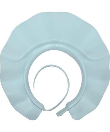 Baby Shower Cap Bath Visor | Adjustable Silicone Protection for Kids | Haze Blue - Buy Online on GoSupps.com