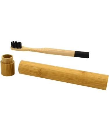 FRCOLOR Bamboo Toothbrush - Eco-Friendly Wooden Bristle Toothbrush for Adults | Sustainable Oral Care - Buy Online on GoSupps.com