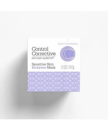 CONTROL CORRECTIVE Sensitive Skin Enzyme Mask - Hydrating Papaya Clay Mask for Exfoliation & Renewal | 2 Oz - Soothing & Softening Skincare Solution - Buy Online on GoSupps.com