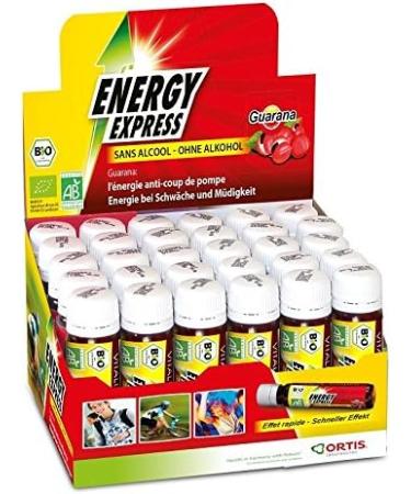 Ortis - Energy express organic lemon ginger - 1 vial - Anti-fatigue shot - Buy Online on GoSupps.com