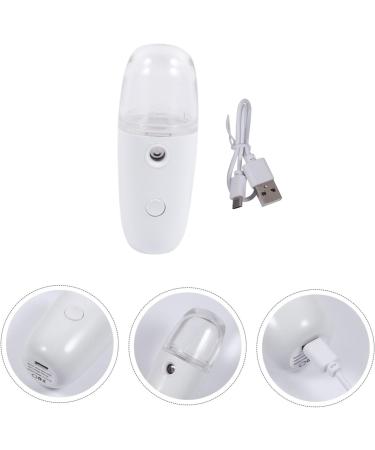 CANIGHT 1 Set Spray Hydrating Apparatus Pore Cool Mist Sprayer Face Steamer for Facial Lash Plastic White - Buy Online on GoSupps.com